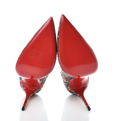 Christian Louboutin Satin Vitrail So Kate 120 Pumps 40 Multicolor 5 of 8