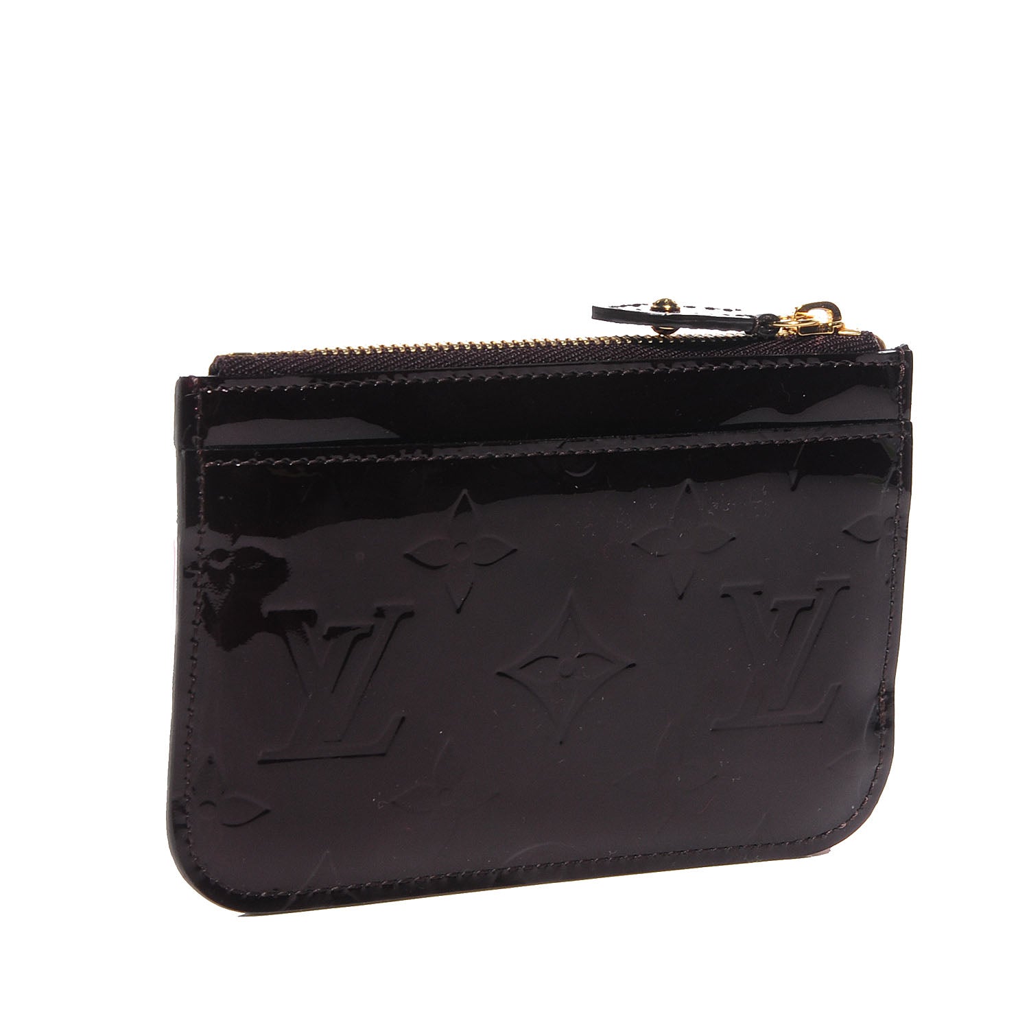 Louis Vuitton Vernis Key Pouch Amarante 3 of 8
