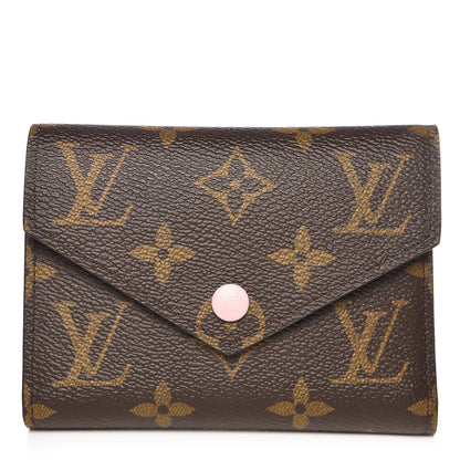 Louis Vuitton Monogram Victorine Wallet Rose Ballerine 1 of 7