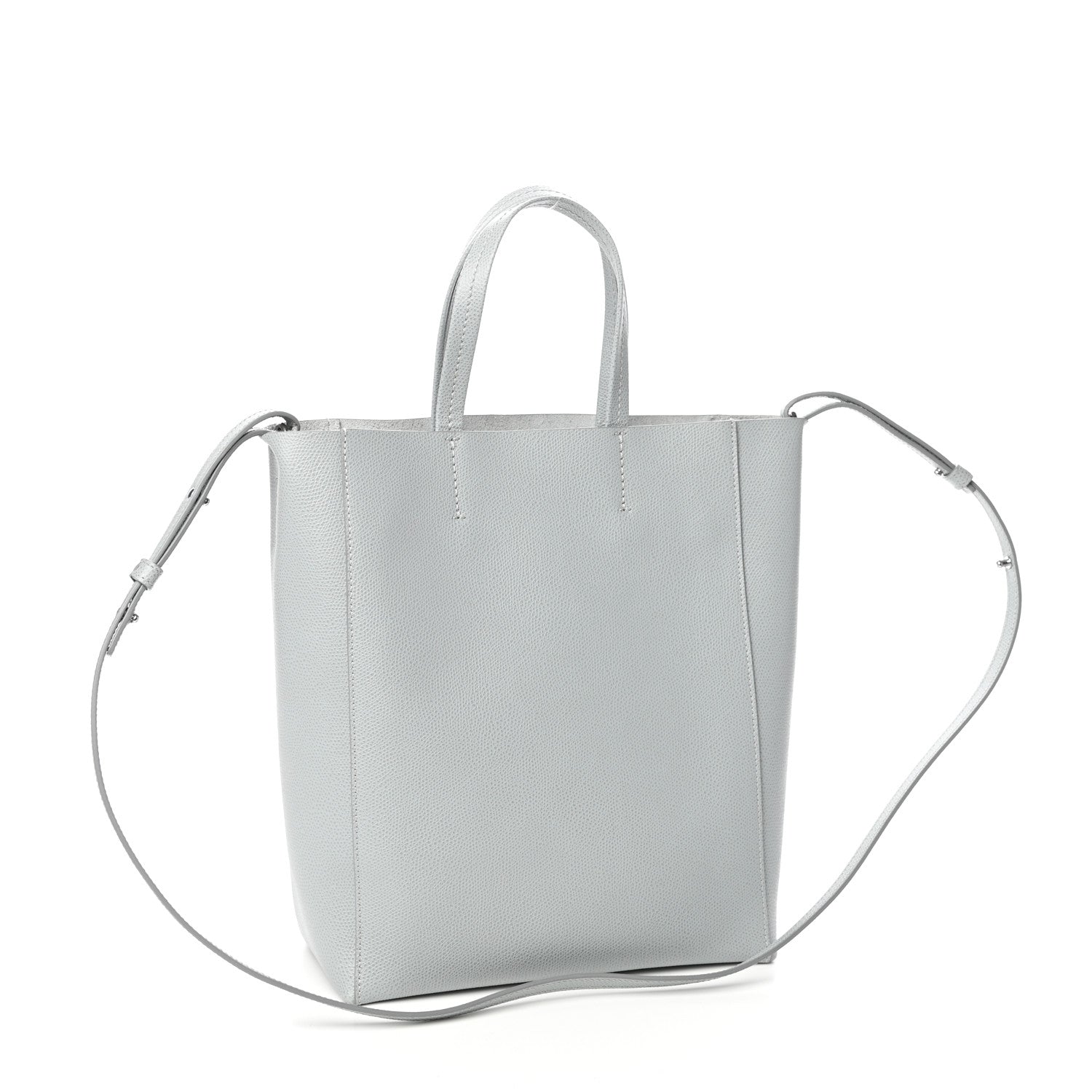 Celine Grained Calfskin Small Vertical Cabas Mineral 3 of 11