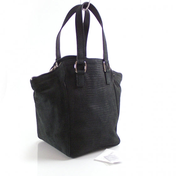 Saint Laurent Leather Croc Medium Downtown 3 of 11