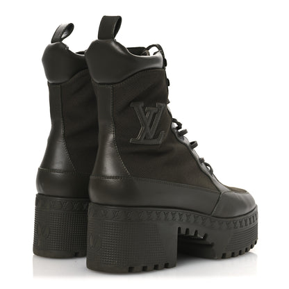 Louis Vuitton Laureate Platform Desert Boots 38 Green 5 of 12