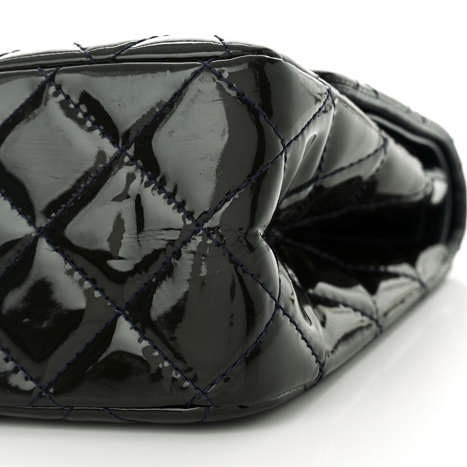 Chanel Patent Quilted 2.55 Reissue 227 Flap Navy 10 of 17