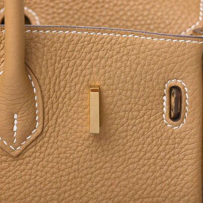 Hermes Togo Birkin 25 Natural Sable 23 of 37