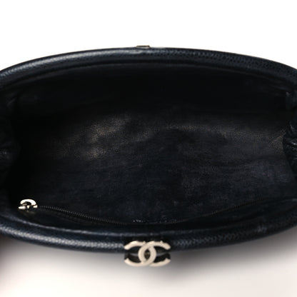 Chanel Caviar Quilted Timeless Clutch Black 5 of 13