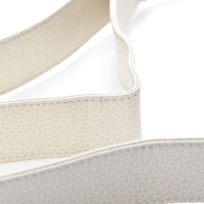 Gucci Grained Calfskin Logo Messenger Bag White 11 of 11