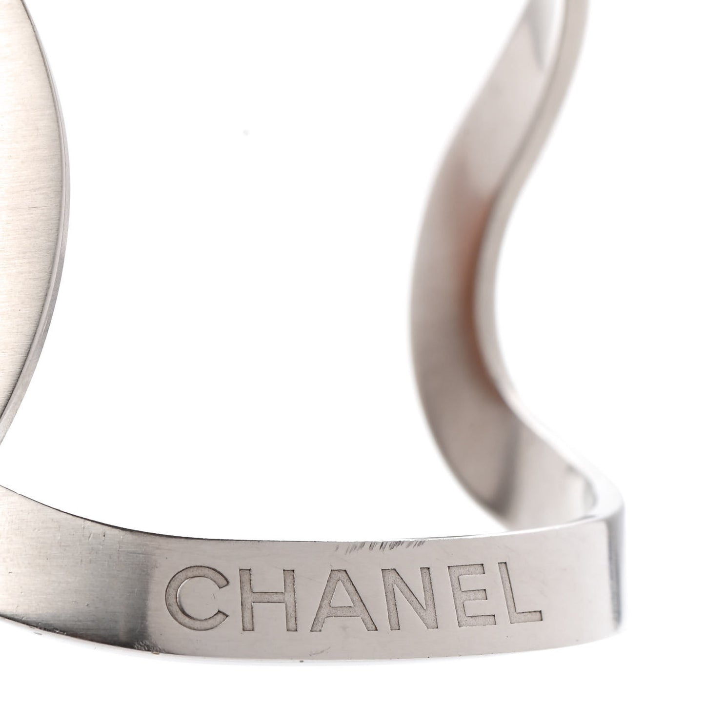 Metal CC Cuff Silver