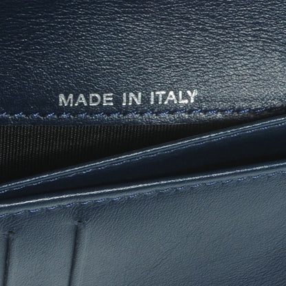 Chanel Caviar CC French Wallet Navy 8 of 9