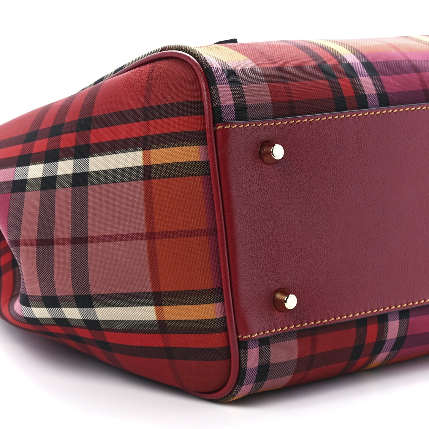 Horseferry Check Canterbury Tote Red Multicolor