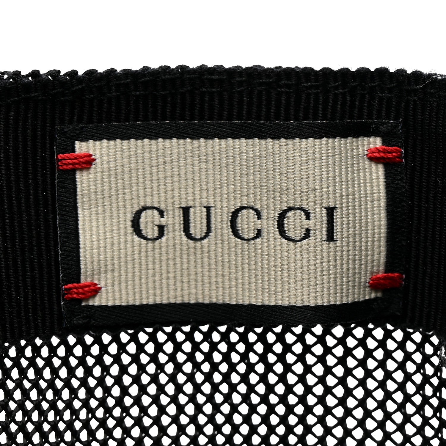 Gucci GG Supreme Monogram Bosco Patch Baseball Hat 57 Beige Green 8 of 9