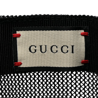 Gucci GG Supreme Monogram Bosco Patch Baseball Hat 57 Beige Green 8 of 9