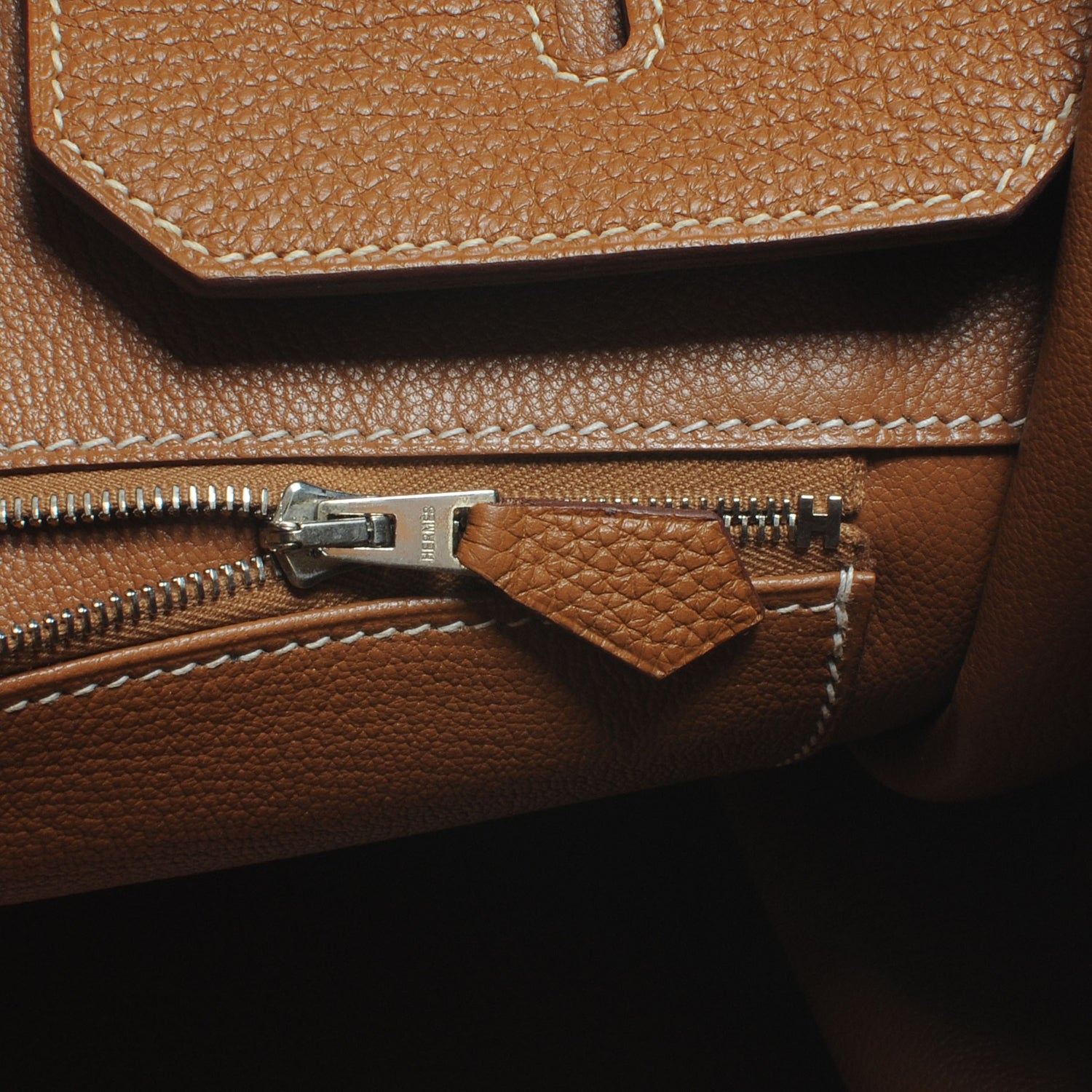 Hermes Taurillon Clemence Birkin 40 Gold 10 of 10