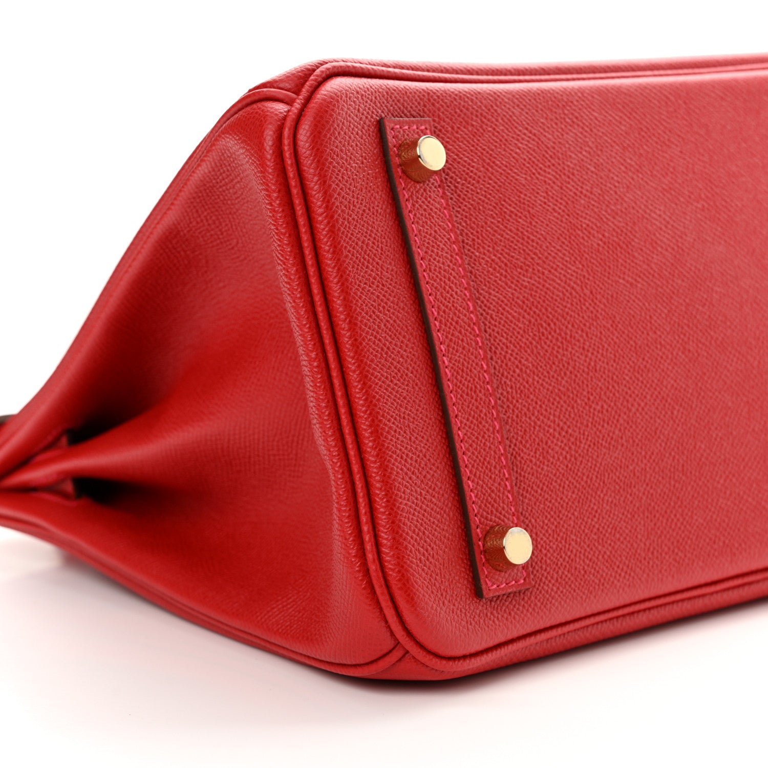 Hermes Epsom Birkin 30 Rouge Casaque 9 of 11