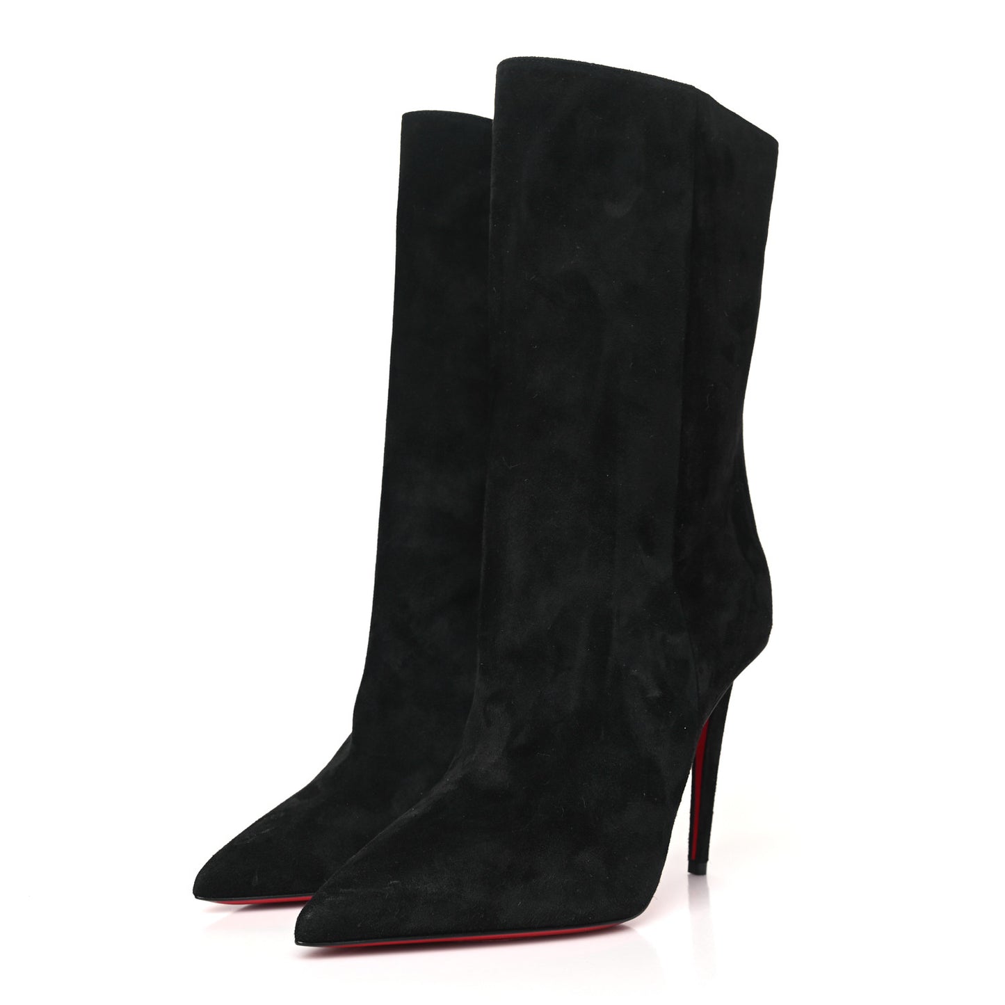 Veau Velours Astrilarge 100 Booties 39.5 Black