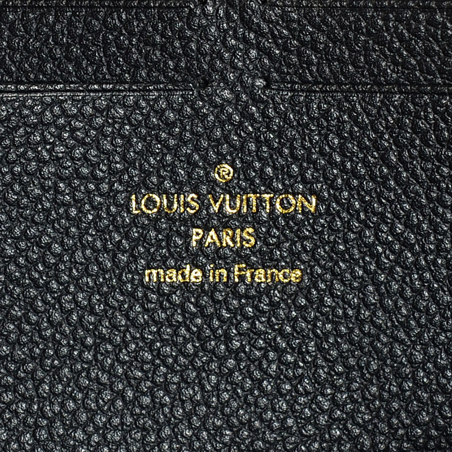 Louis Vuitton Empreinte Clemence Wallet Black 7 of 8