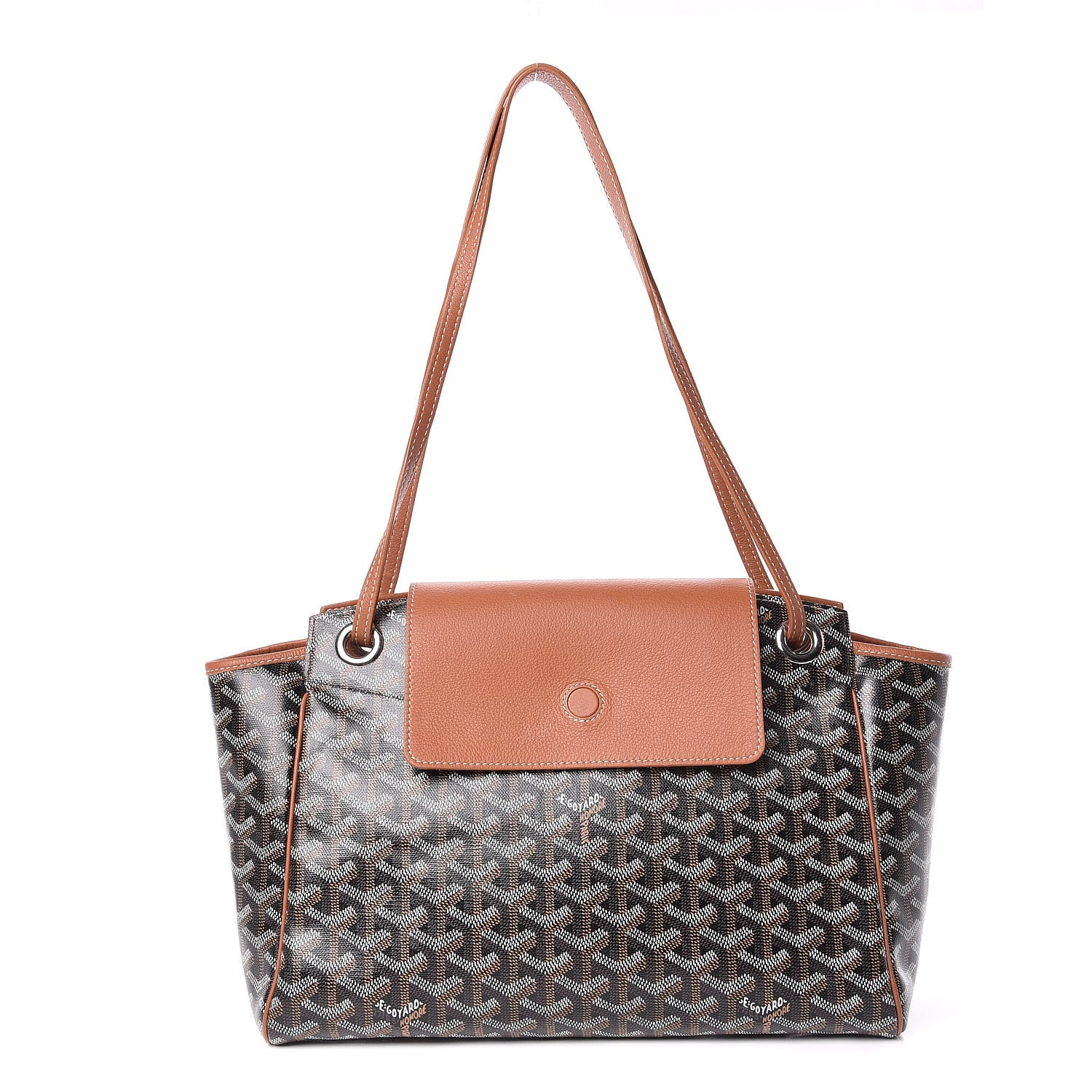 Goyard Goyardine Rouette Bag Black Gold 1 of 10