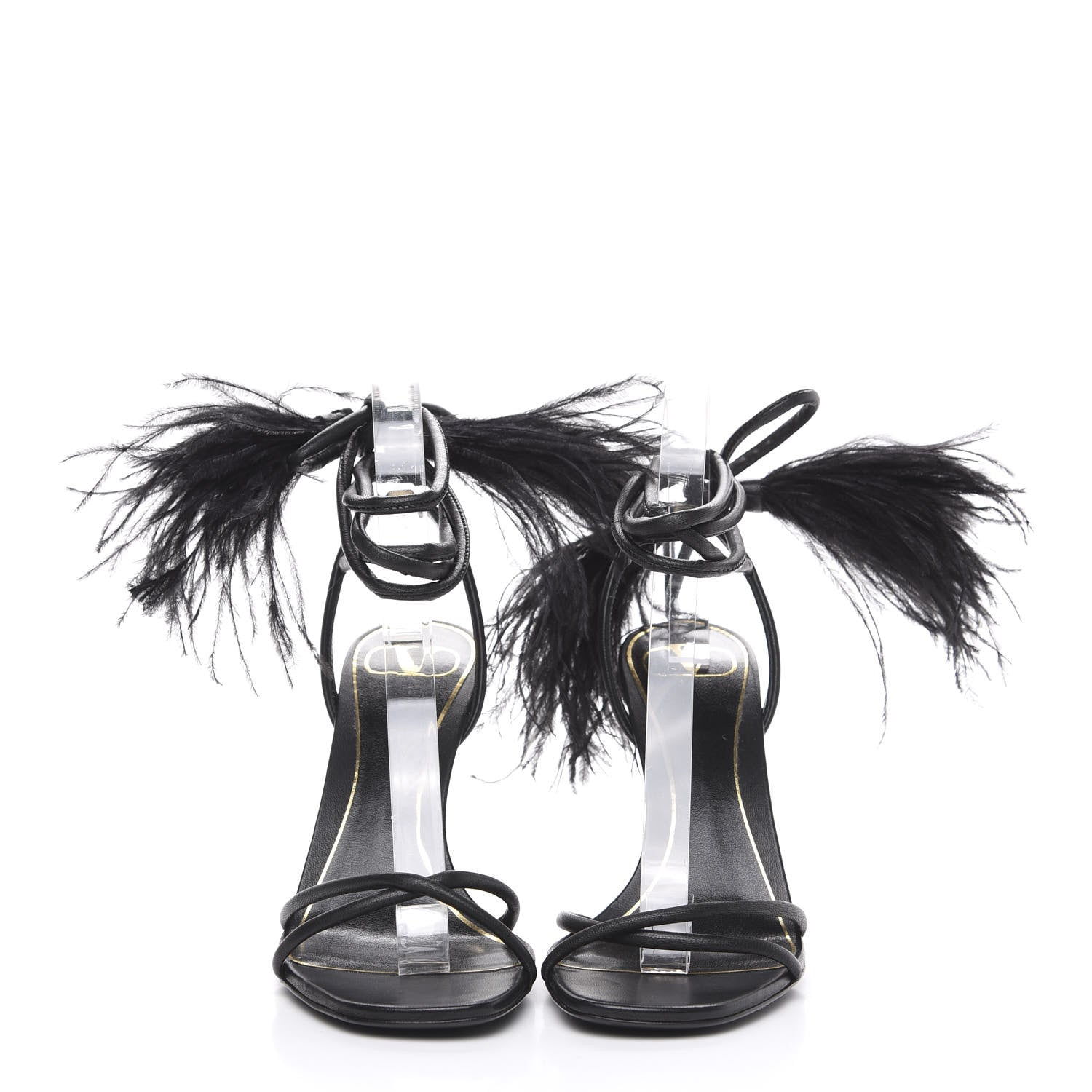 Valentino Garavani Nappa Upflair Sandals 36.5 Black 2 of 8