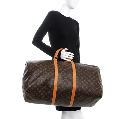 Louis Vuitton Monogram Keepall Bandouliere 60 3 of 14