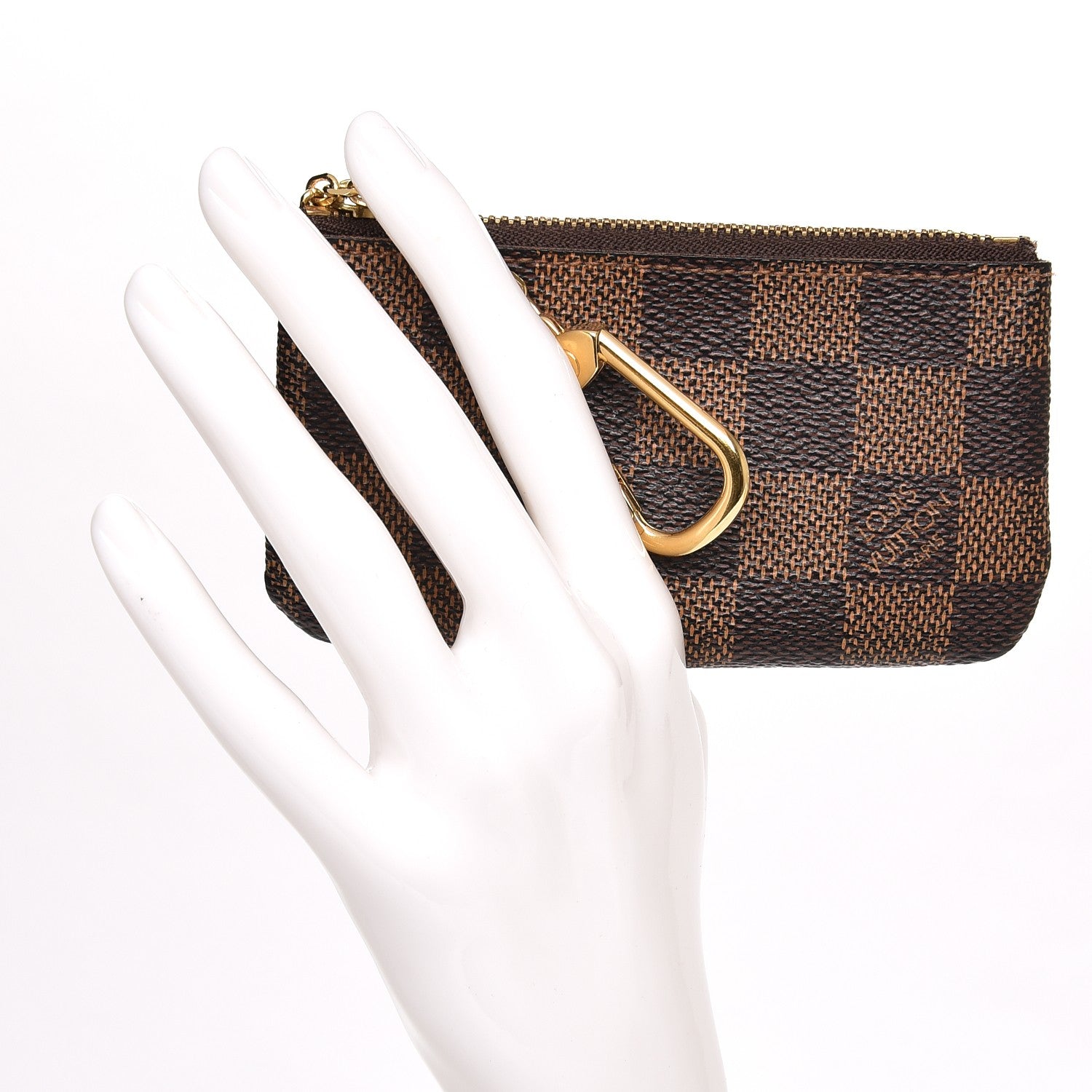Louis Vuitton Damier Ebene Key Pouch 2 of 7