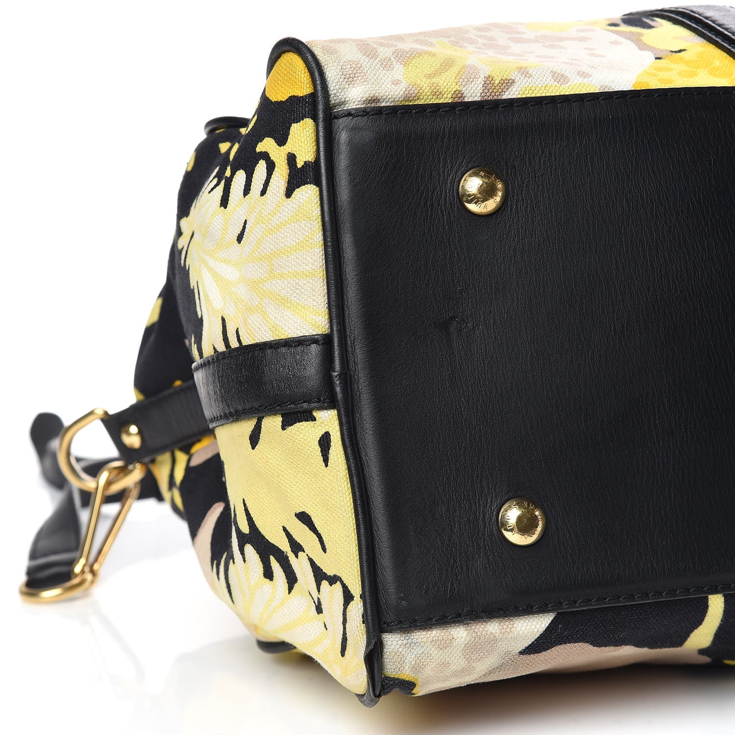 Louis Vuitton Canvas Floral Canwan Keepall Bandouliere 50 8 of 16