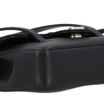 Chanel Shiny Caviar Mini Preppy Coco Shoulder Bag Black 8 of 10