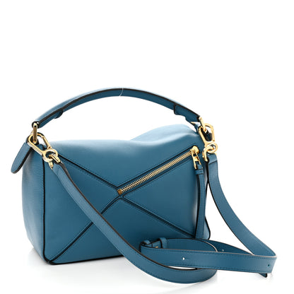 Loewe X SPIRITED AWAY Calfskin Bo Mouse Small Puzzle Bag Lagoon Blue 2 of 9