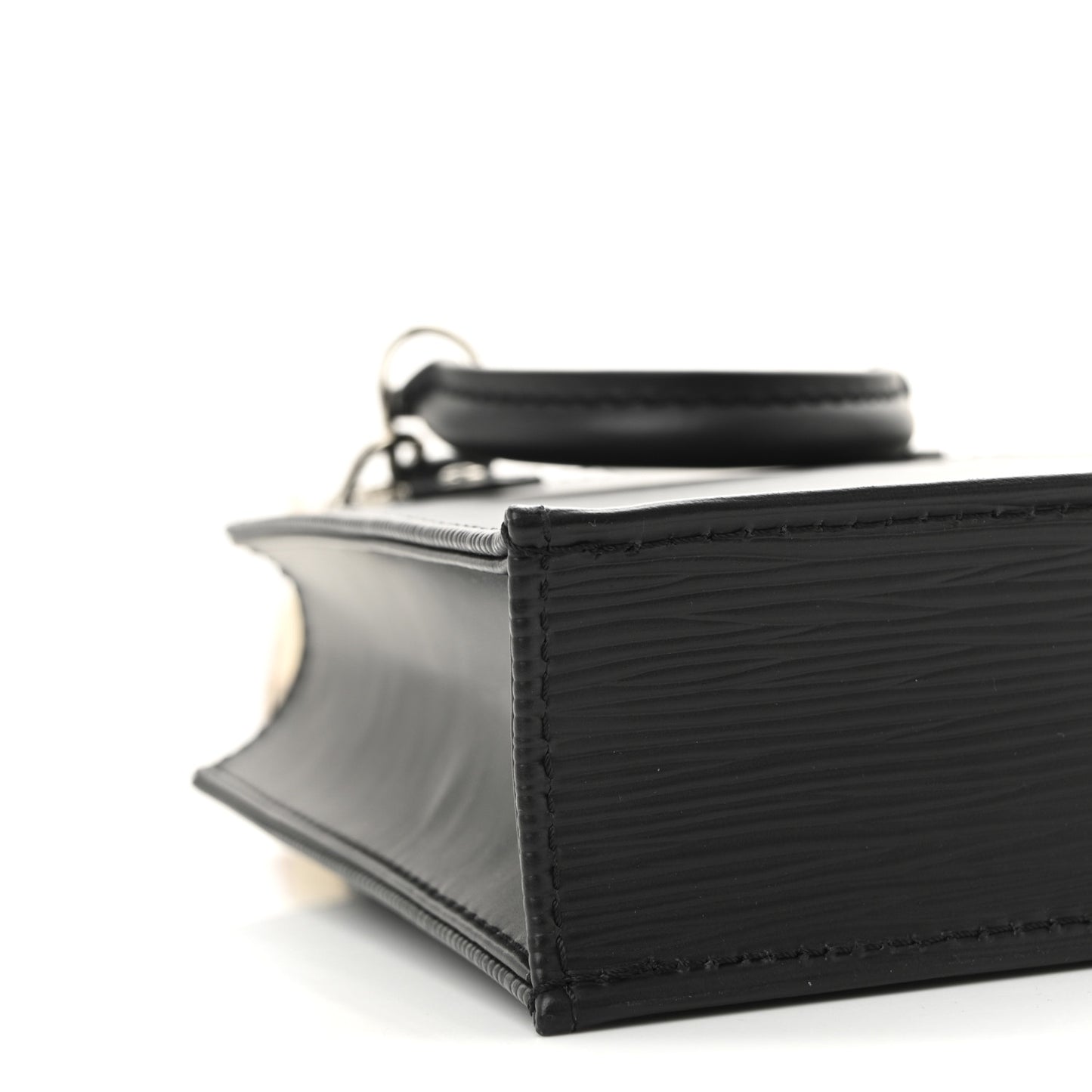 Epi Jacquard Petit Sac Plat Black