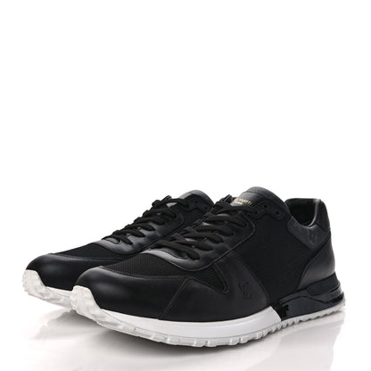 Louis Vuitton Calfskin Monogram Run Away Sneakers 12 Black 3 of 8