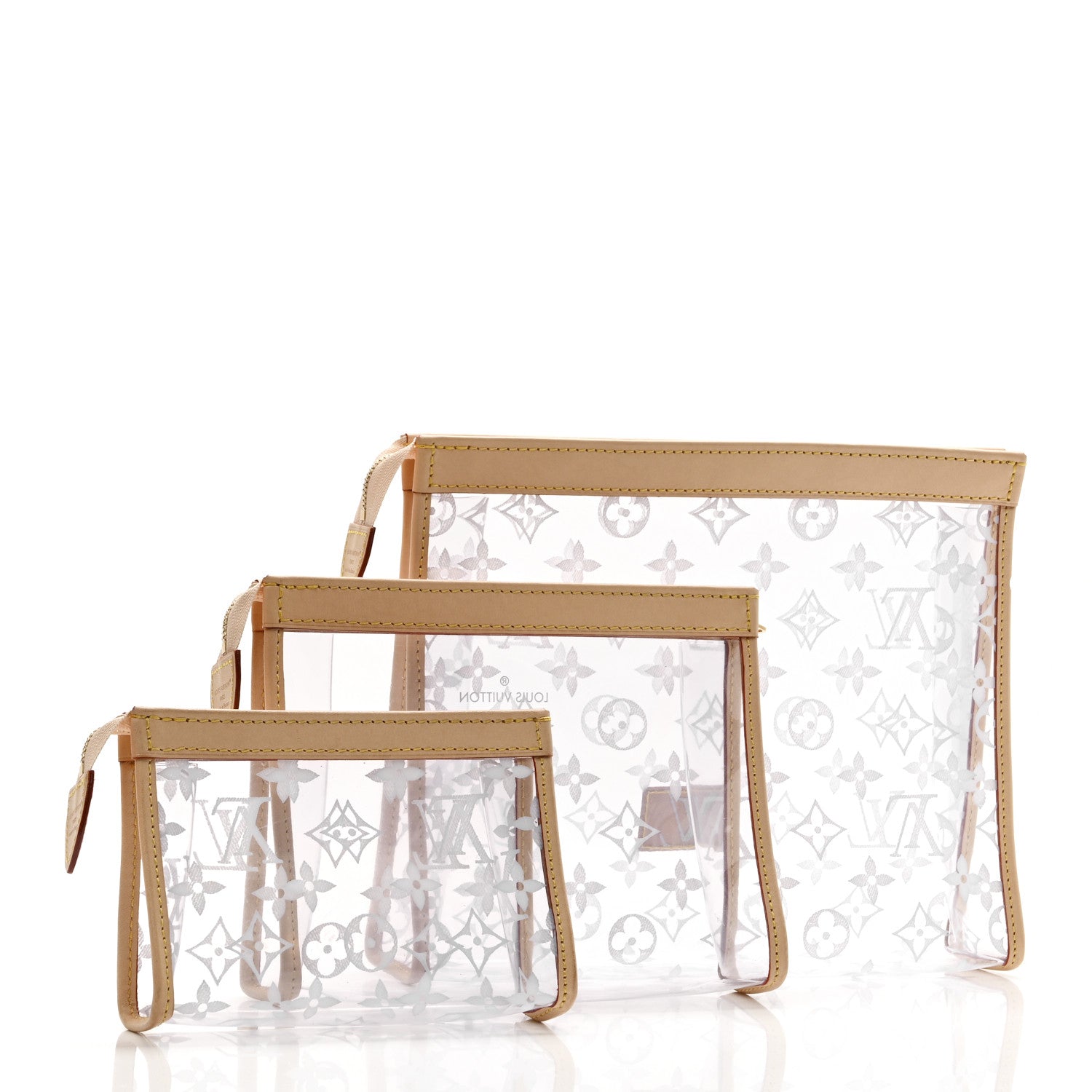 Louis Vuitton PVC Monogram Trio Poche Toilette 5 of 10