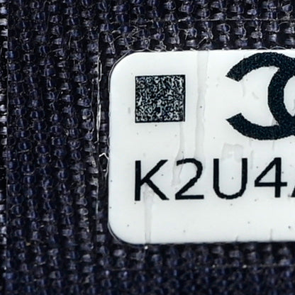 Chanel Caviar Quilted Card Holder Navy 8 of 8