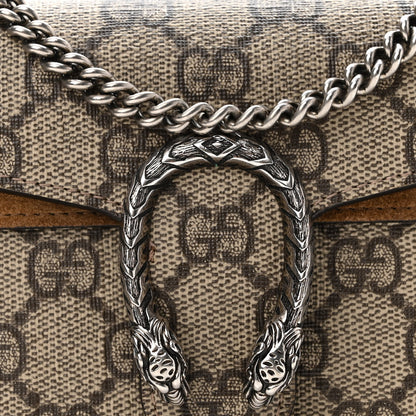 Gucci GG Supreme Monogram Super Mini Dionysus Shoulder Bag Taupe 7 of 9