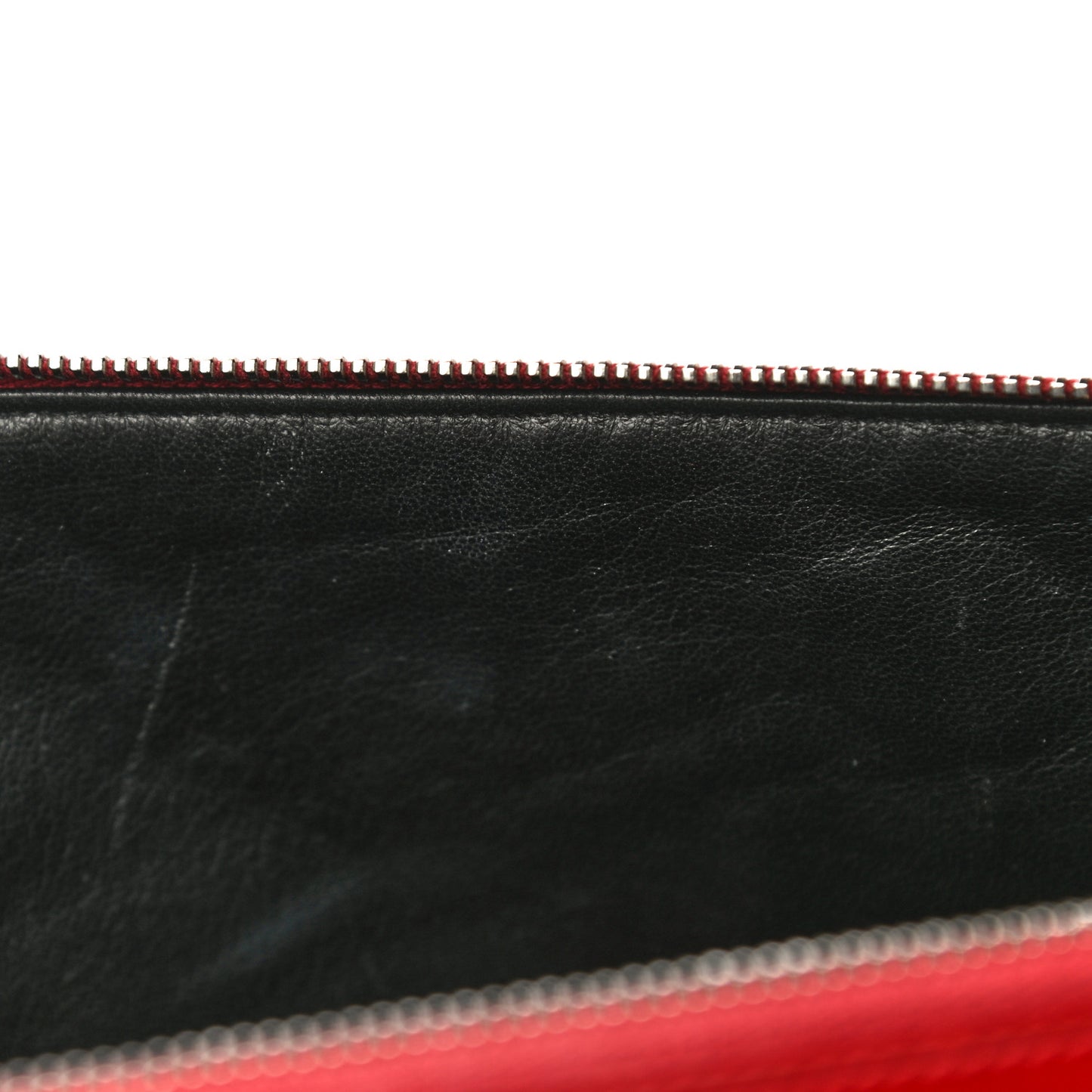 Spazzolato Large Double Zip Tote Rubino