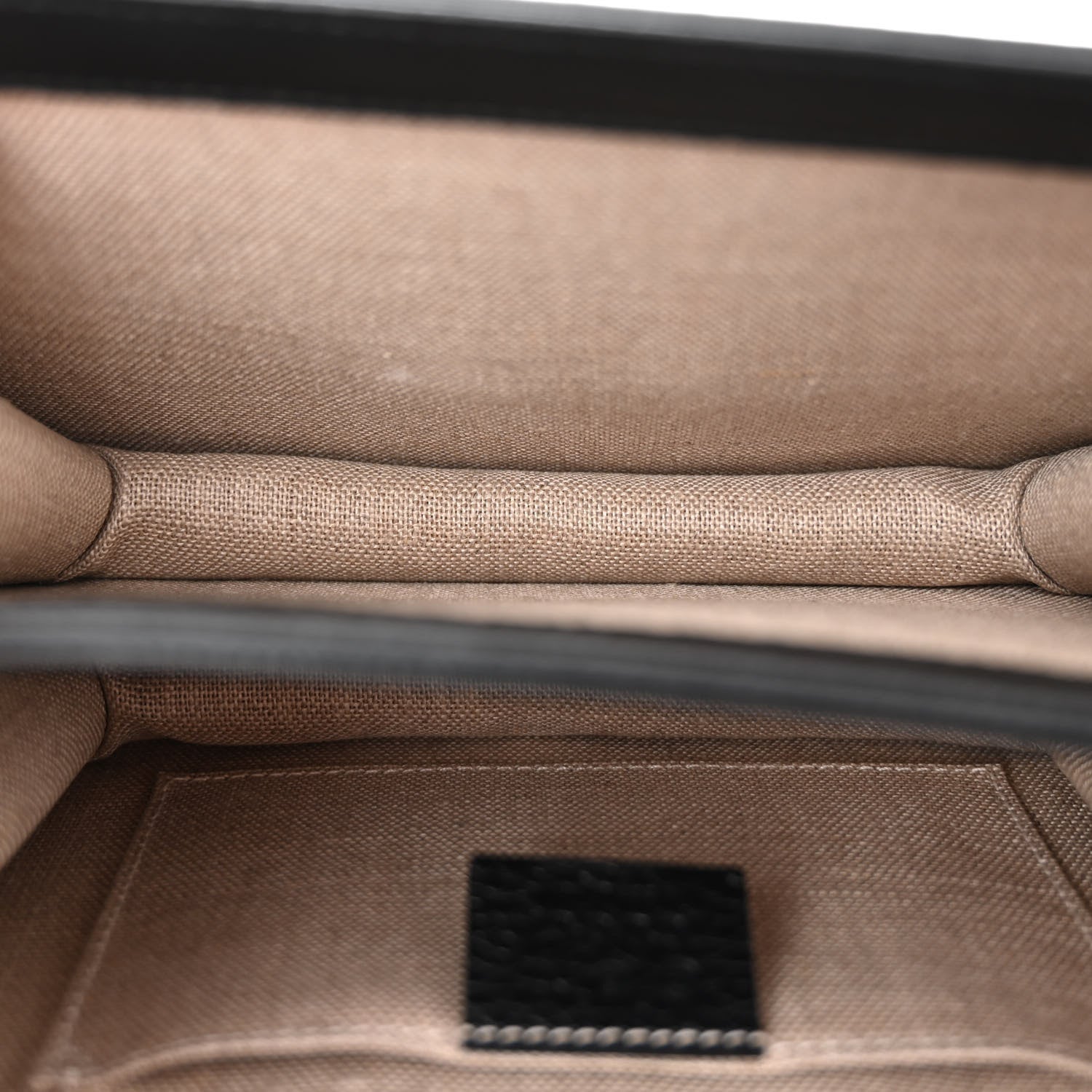 Gucci Dollar Calfskin Small Interlocking G Shoulder Bag Black 5 of 10