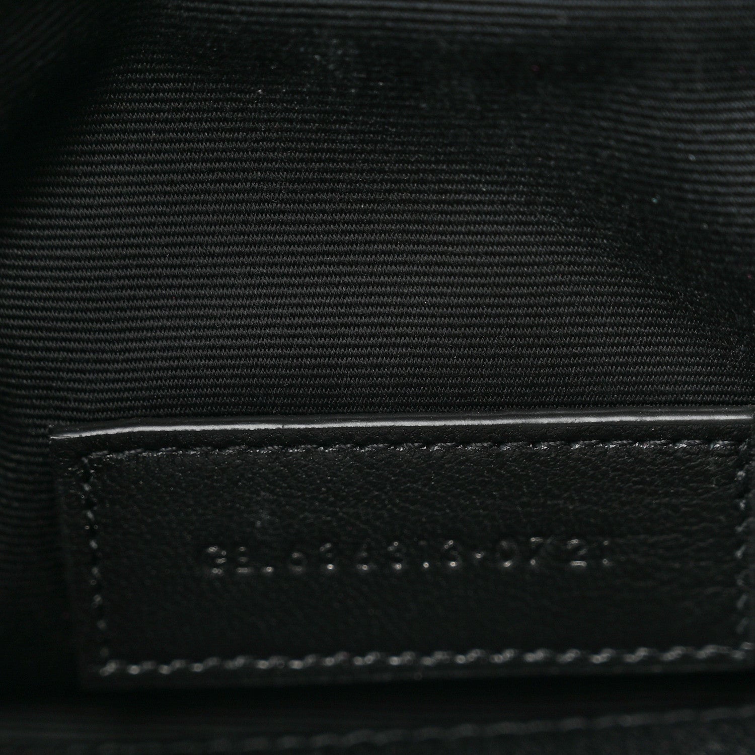 Saint Laurent Grain De Poudre Chevron Monogram Large Bill Pouch Fuxia Couture 7 of 7