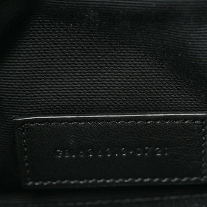 Saint Laurent Grain De Poudre Chevron Monogram Large Bill Pouch Fuxia Couture 7 of 7