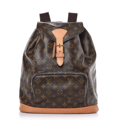 Louis Vuitton Monogram Montsouris GM Backpack 1 of 16