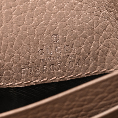 Gucci Dollar Calfskin Medium GG Marmont Wallet Porcelain Rose 6 of 9