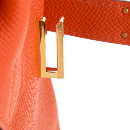 Hermes Epsom Birkin 30 Orange 13 of 24