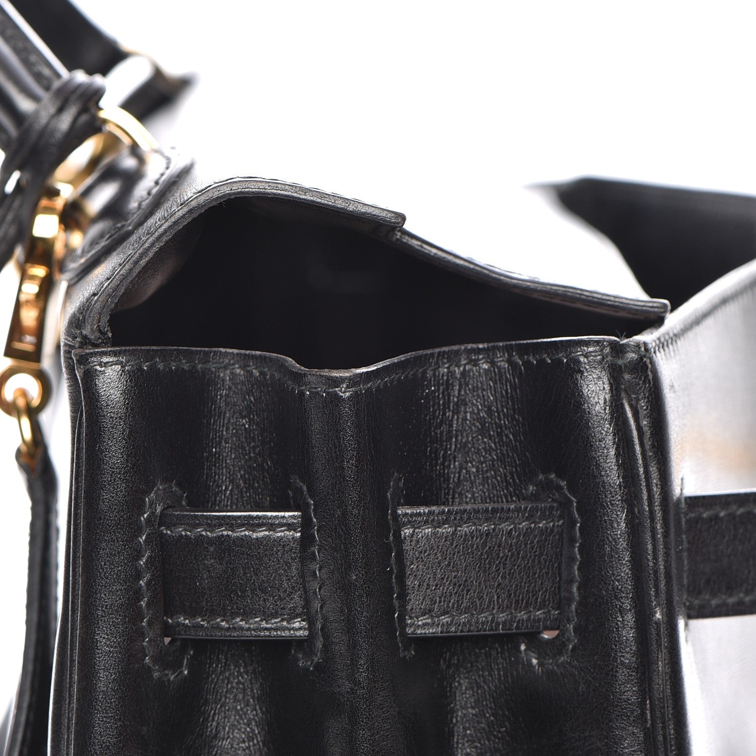 Hermes Box Kelly Retourne 32 Black 16 of 31