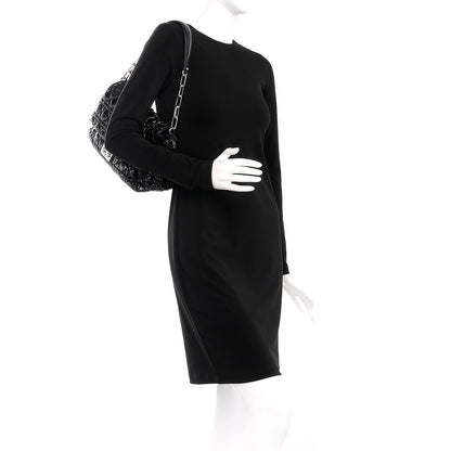 Christian Dior Patent Cannage New Lock Flap Black 2 of 7