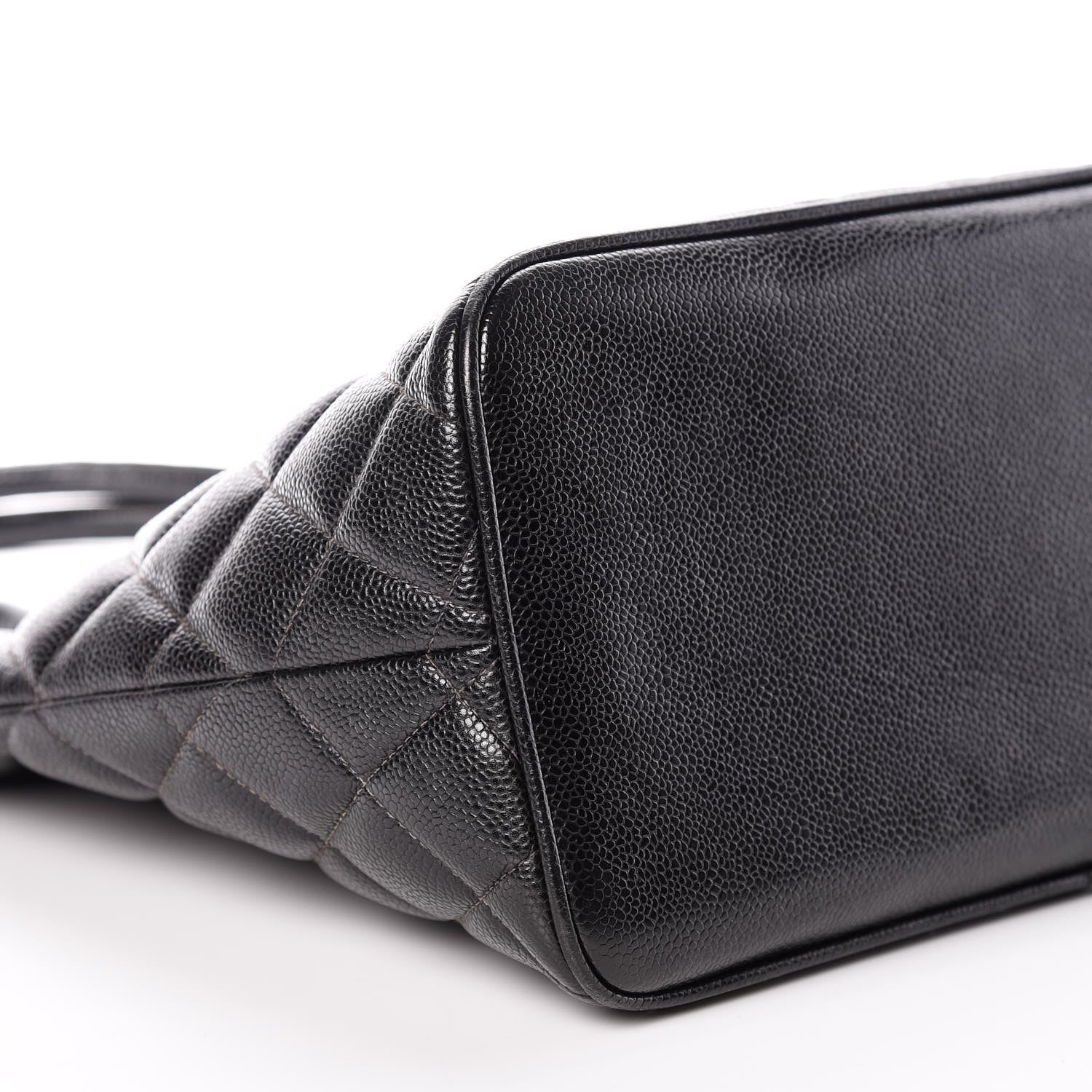 Chanel Caviar Quilted Medallion Tote Black 10 of 12