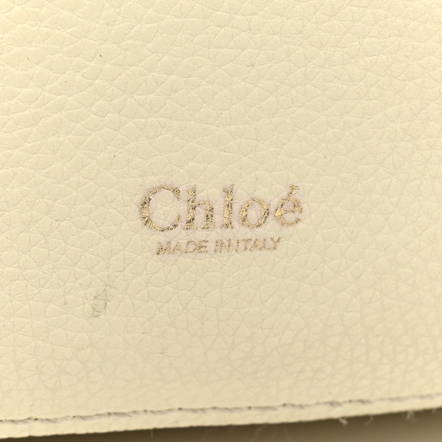 Smooth Grained Calfskin Small Aby Tote White