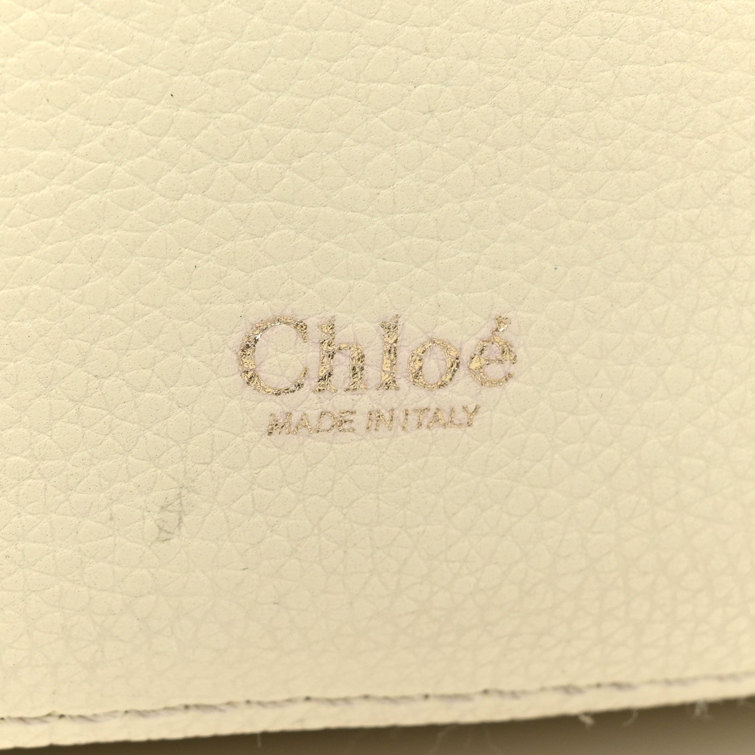Chloe Smooth Grained Calfskin Small Aby Tote White 7 of 16