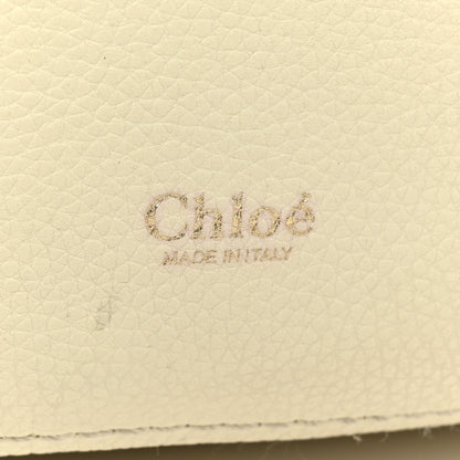 Chloe Smooth Grained Calfskin Small Aby Tote White 7 of 16