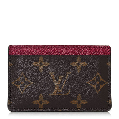 Louis Vuitton Monogram Card Holder Fuchsia 1 of 11