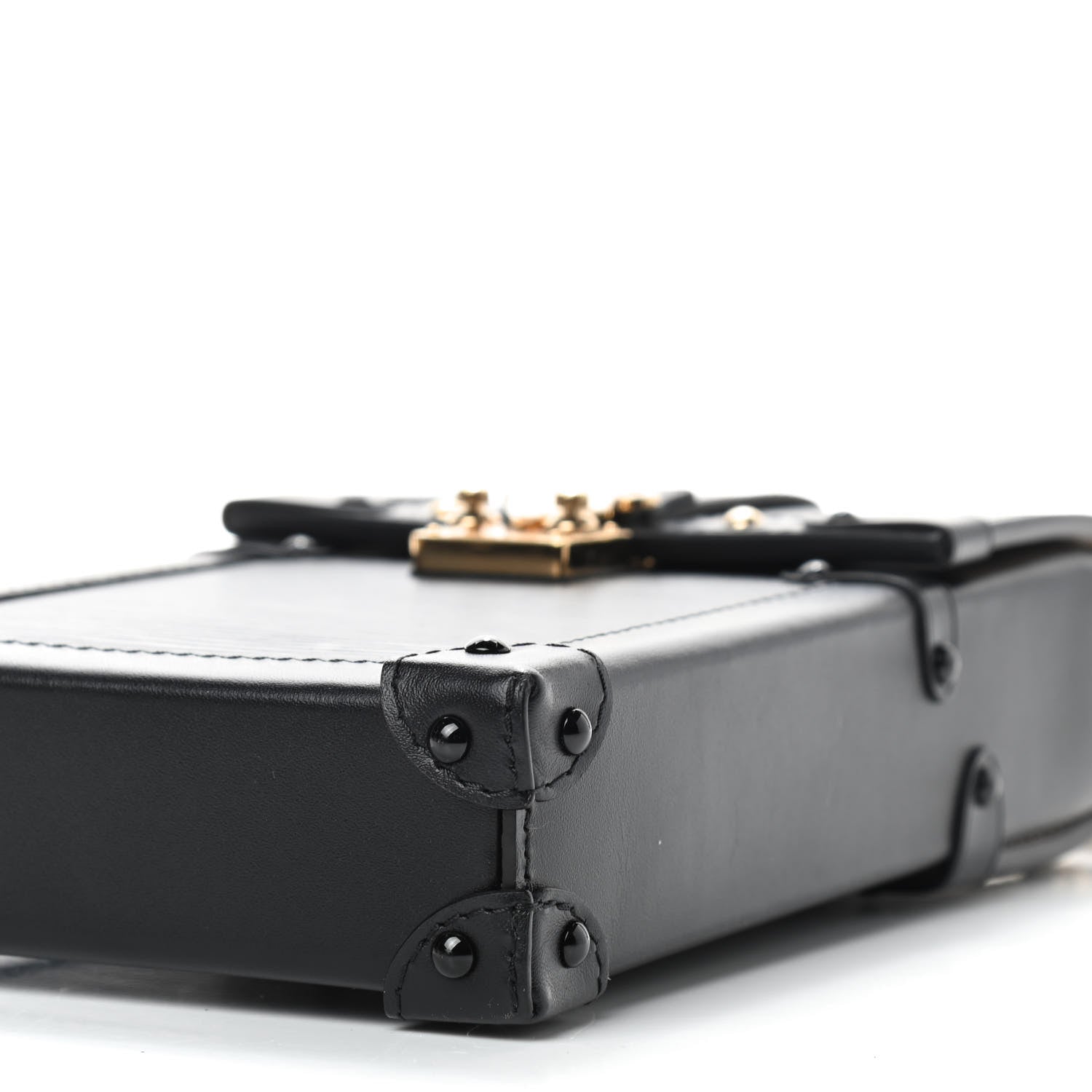 Louis Vuitton Epi Pochette Trunk Verticale Black 7 of 9