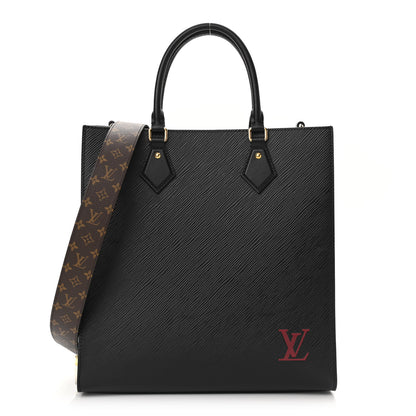 Louis Vuitton Epi Sac Plat PM Black 1 of 8