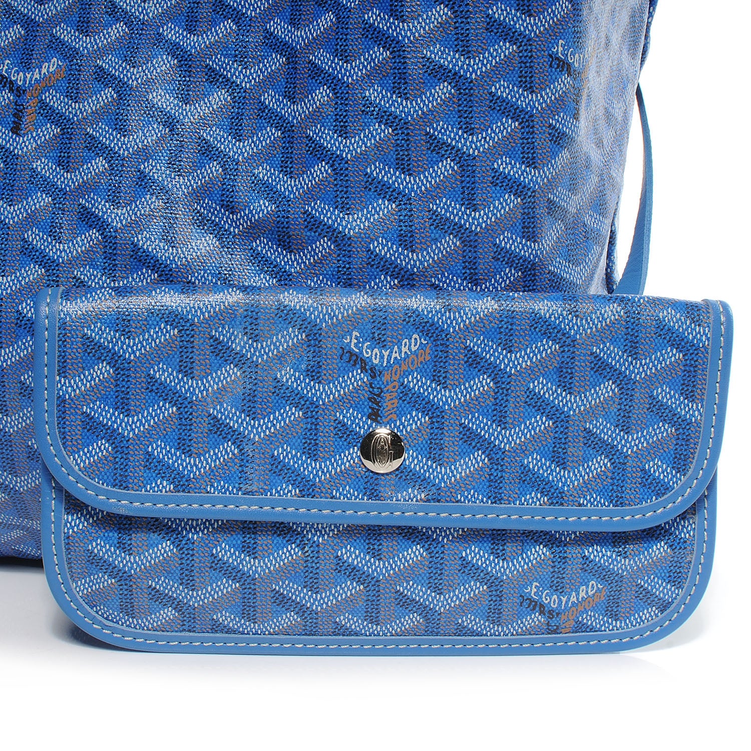 Goyard Goyardine Saint Louis PM Light Blue 3 of 8