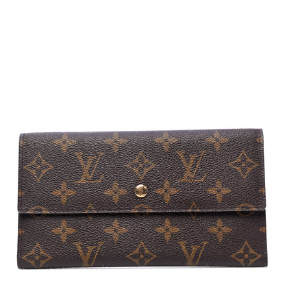 Louis Vuitton Monogram Porte Tresor International Wallet 1 of 4