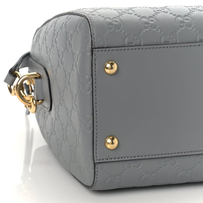Gucci Guccissima Signature Boston Deep Grey 9 of 10